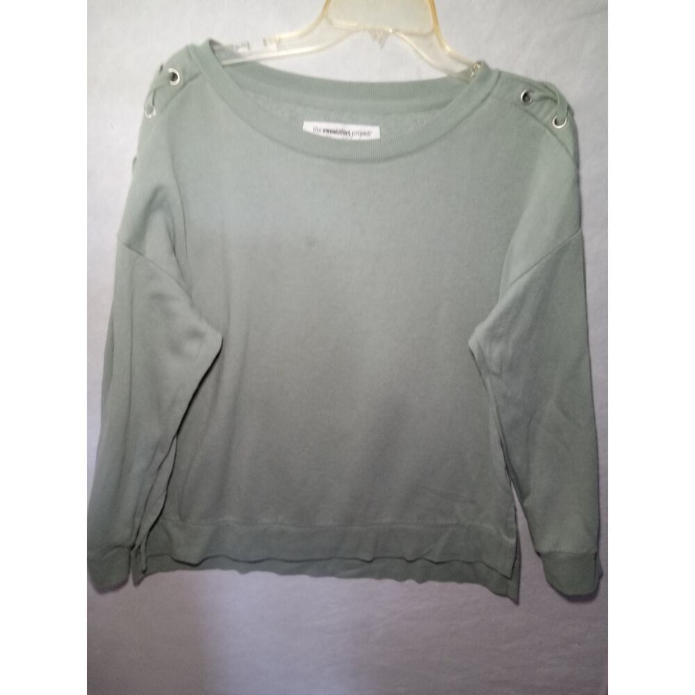 The Sweatheart Project Lg Green‎ pullover sweatshirt